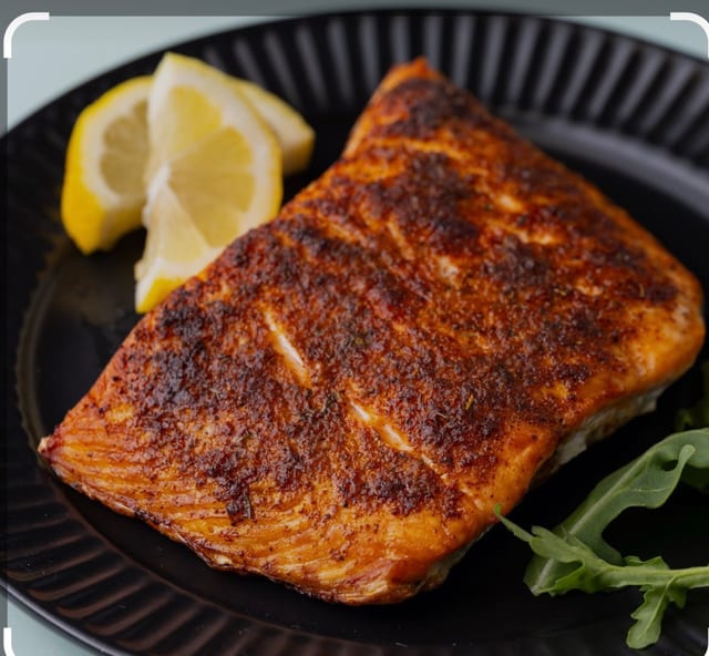 Cajun Filet of Salmon.