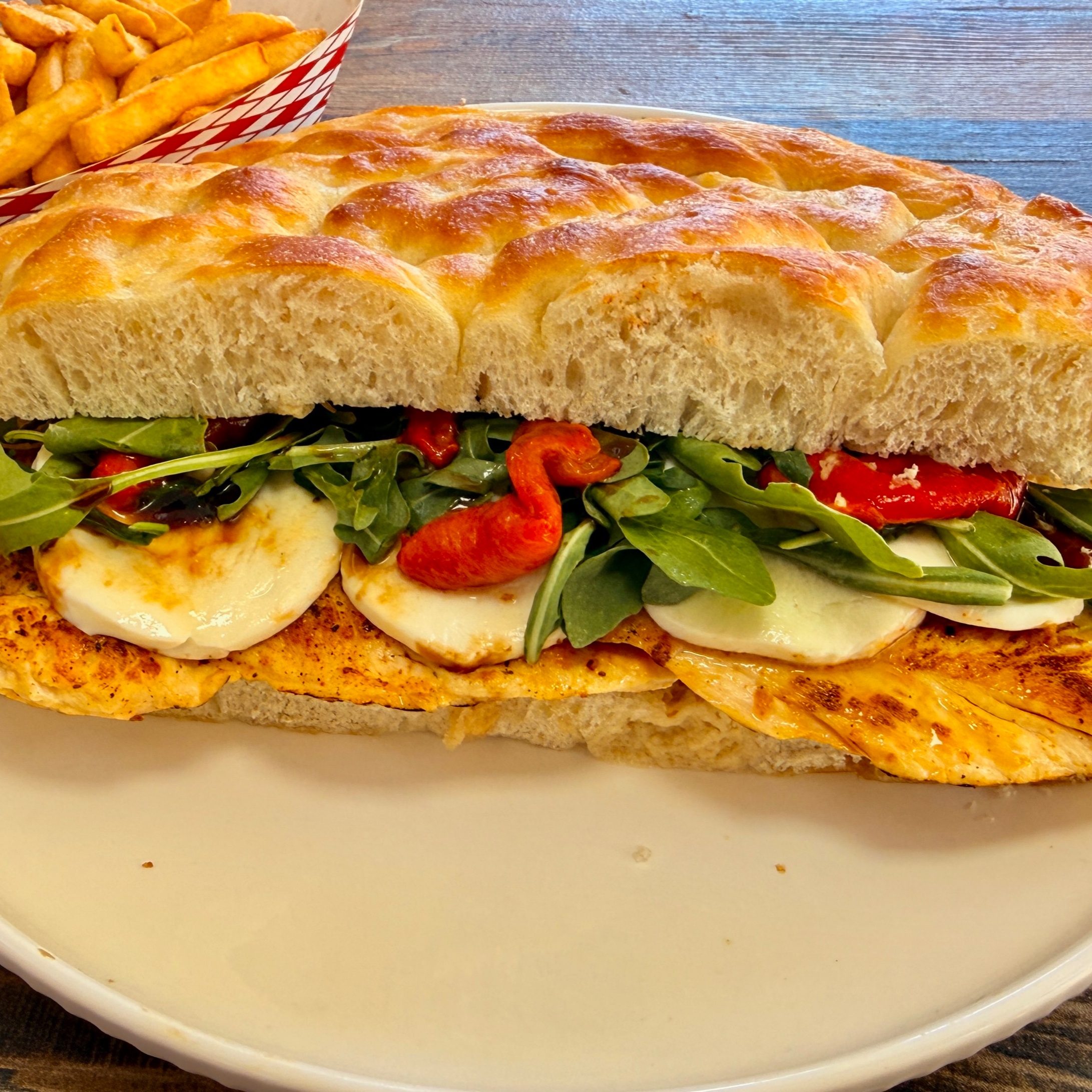 Focaccia Sandwich.