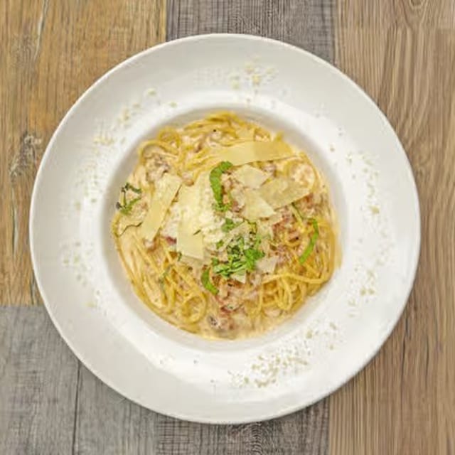 Spaghetti Carbonara.