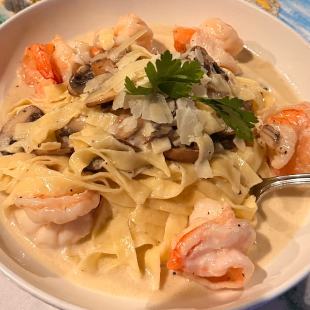 Fettuccine Maremonte.