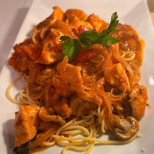 Chicken Cacciatore.