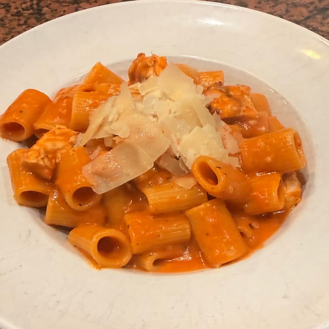 Spicy Rigatoni Vodka.